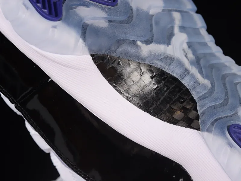 All categories Air Jordan Jordan series basketball shoes Air Jordan 11 OG version Air Jordan 11Concord AJ11 Concord black and white replica basketball shoes 378037-100